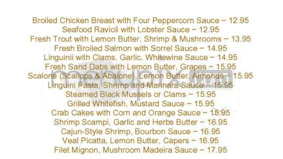The Seashell - Woodland Hills, CA menu_pic