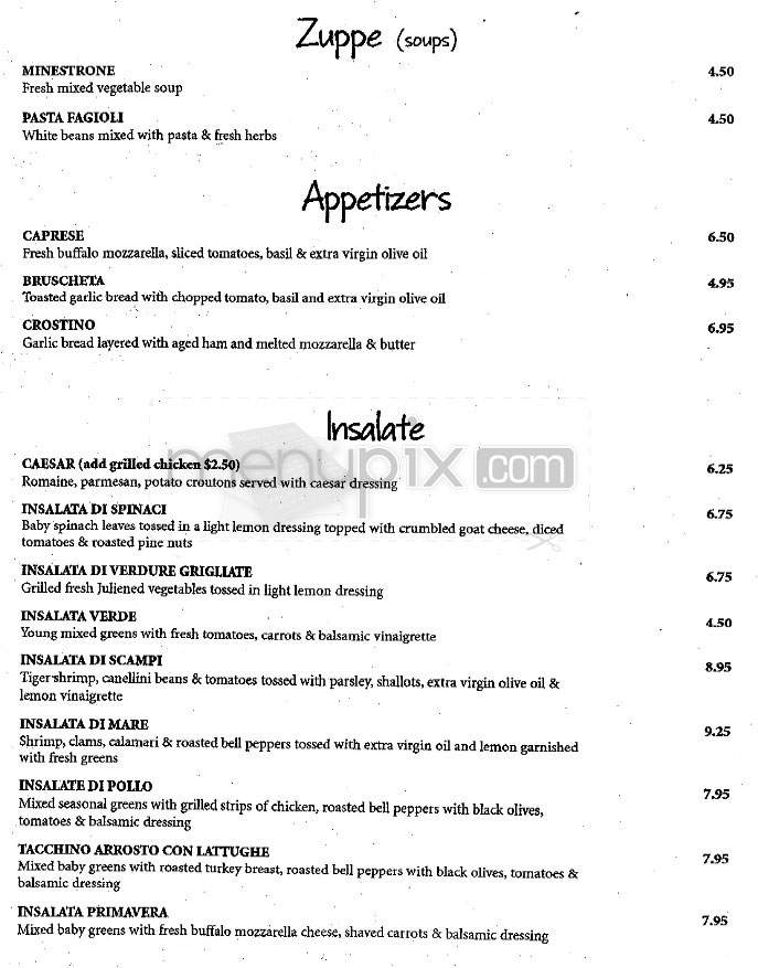 Tino's - Valley Village, CA menu_pic