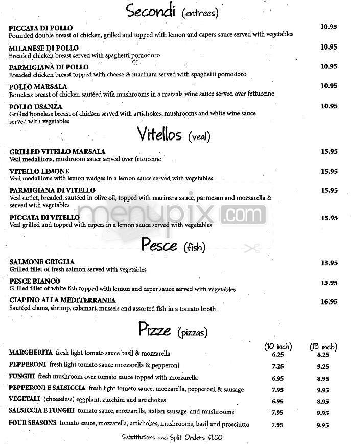 Tino's - Valley Village, CA menu_pic