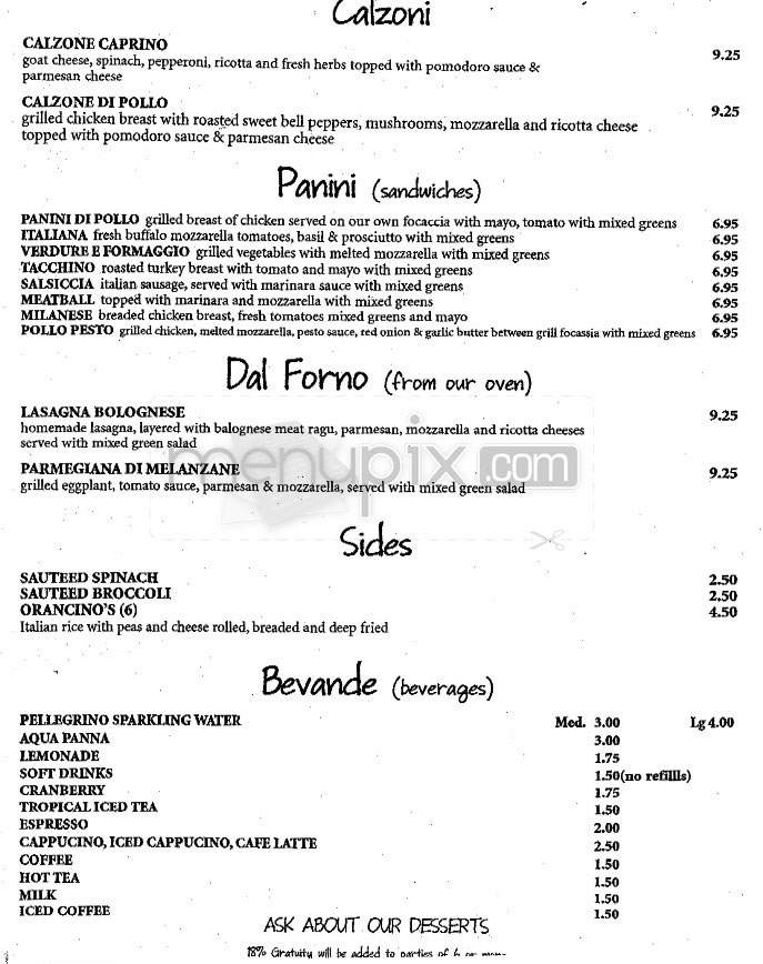 Tino's - Valley Village, CA menu_pic