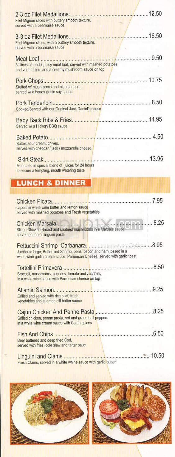 Tip Top Cafe - Glendale, CA menu_pic