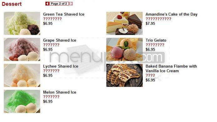 Tokyo Table - Beverly Hills, CA menu_pic