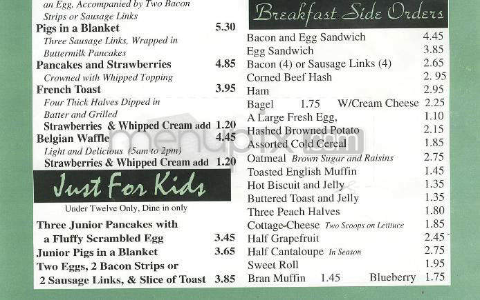 Twain's - Studio City, CA menu_pic