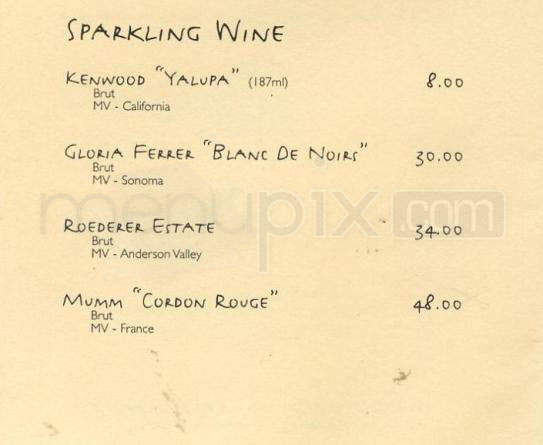 Typhoon - Santa Monica, CA menu_pic