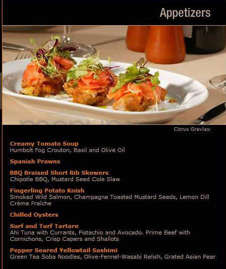 Vibrato Grill & Jazz - Los Angeles, CA menu_pic