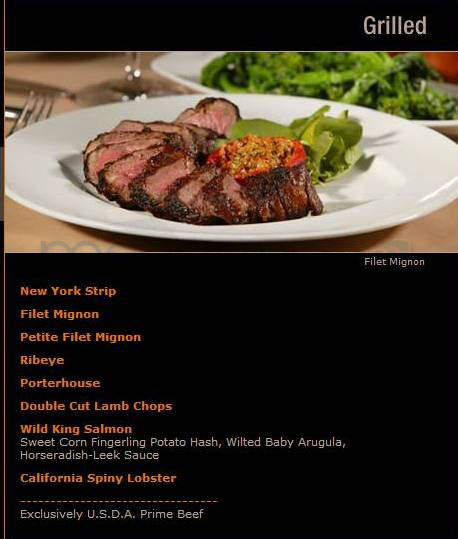 Vibrato Grill & Jazz - Los Angeles, CA menu_pic