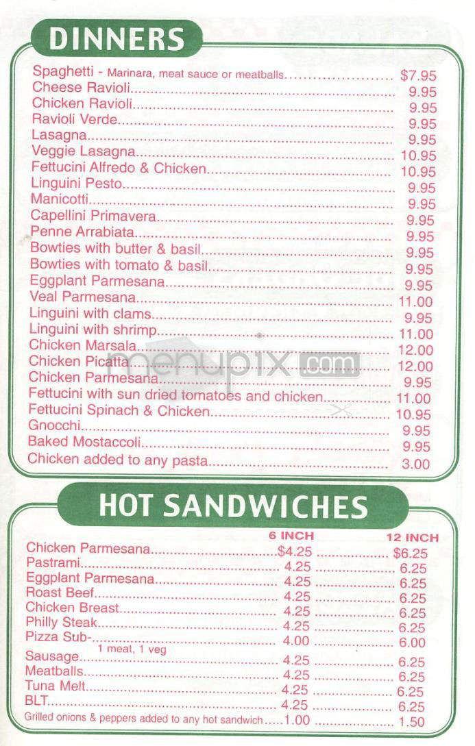 Viva La Pizza - Redondo Beach, CA menu_pic