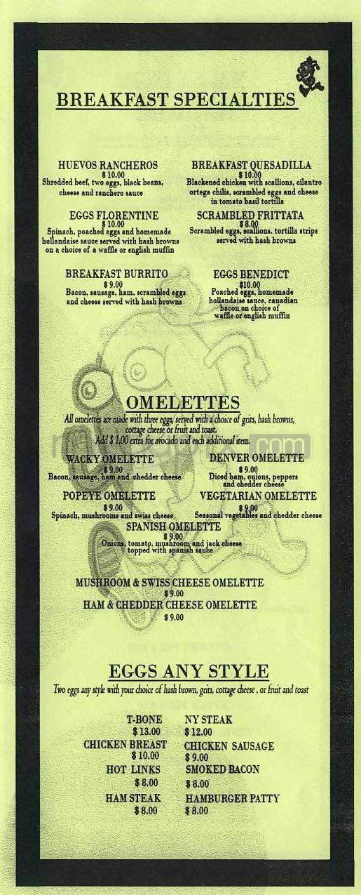 Wacky Waffles - West Hollywood, CA menu_pic