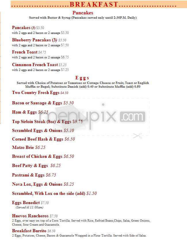 Walter's 2 Go - Beverly Hills, CA menu_pic