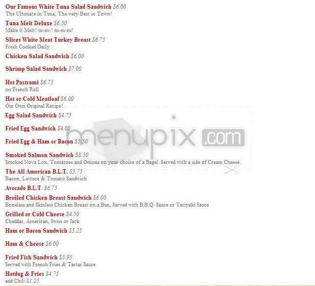 Walter's 2 Go - Beverly Hills, CA menu_pic