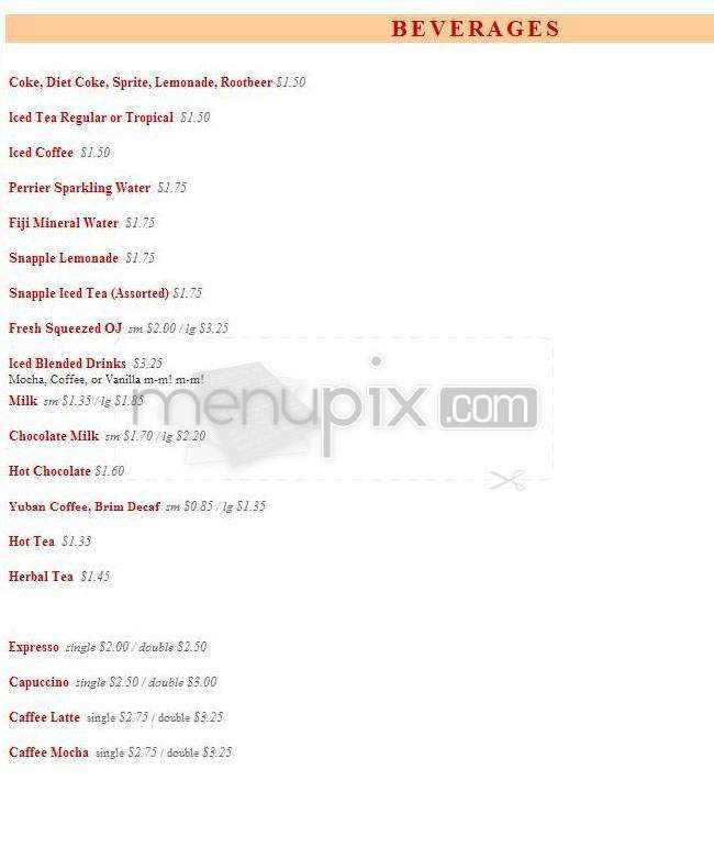 Walter's 2 Go - Beverly Hills, CA menu_pic
