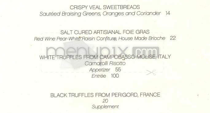 Wilshire - Santa Monica, CA menu_pic