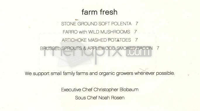 Wilshire - Santa Monica, CA menu_pic