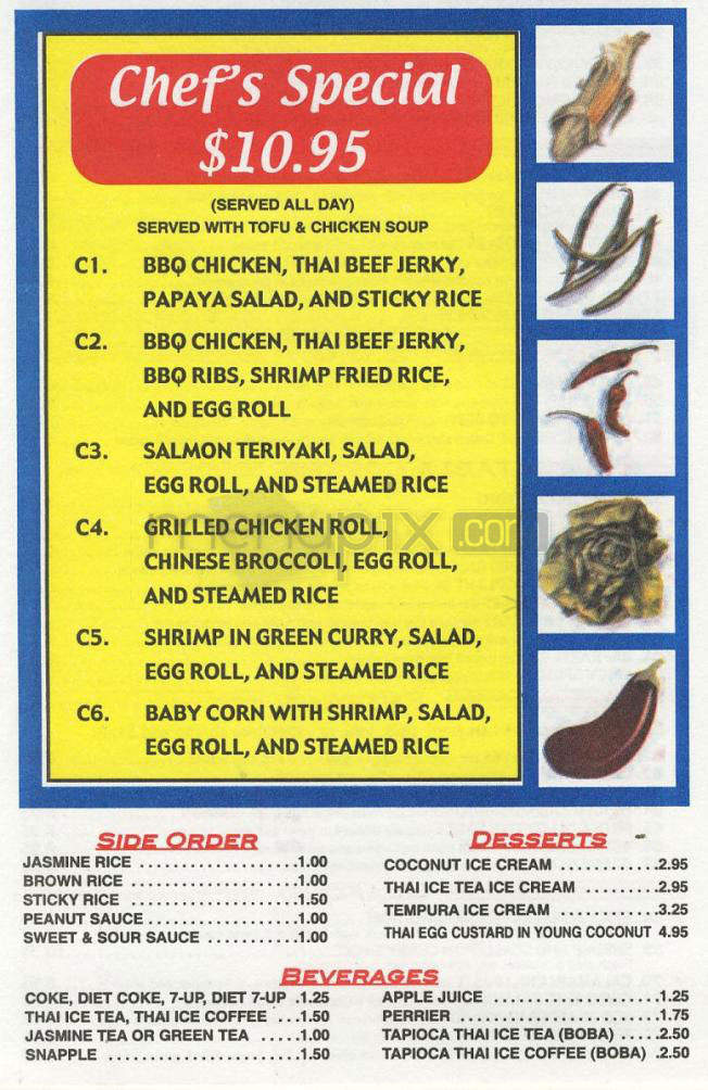 Wirin - Venice, CA menu_pic