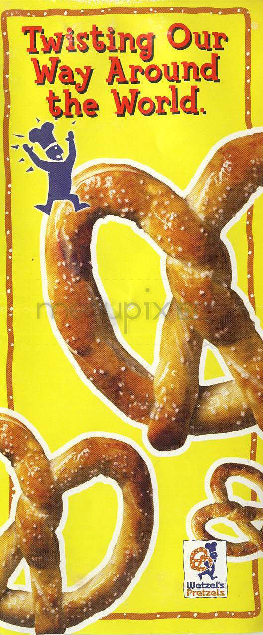 Wetzel's Pretzels - Los Angeles, CA menu_pic