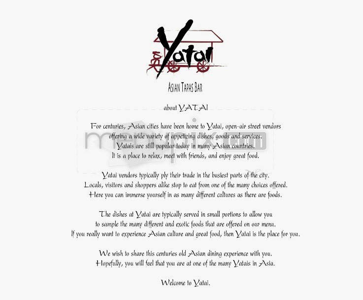 Yatai Bar - West Hollywood, CA menu_pic