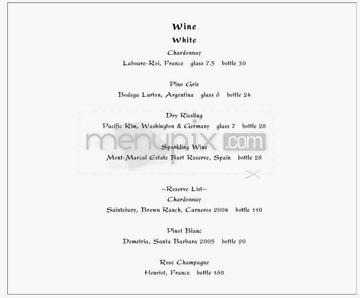 Yatai Bar - West Hollywood, CA menu_pic