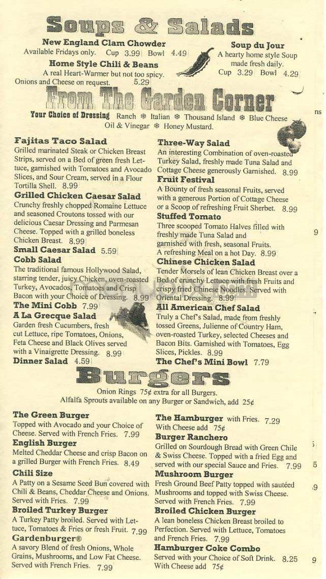 Yukon Mining Co. - West Hollywood, CA menu_pic