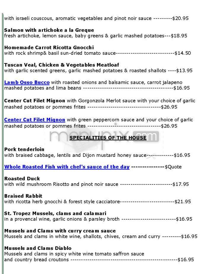 Zazou - Redondo Beach, CA menu_pic