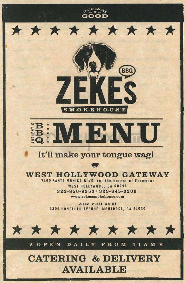 /200733/Zekes-Smokehouse-West-Hollywood-CA - West Hollywood, CA