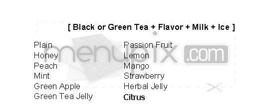 Boba World - Los Angeles, CA menu_pic