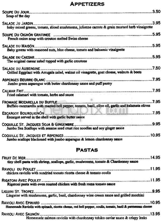 Reed's - Manhattan Beach, CA menu_pic