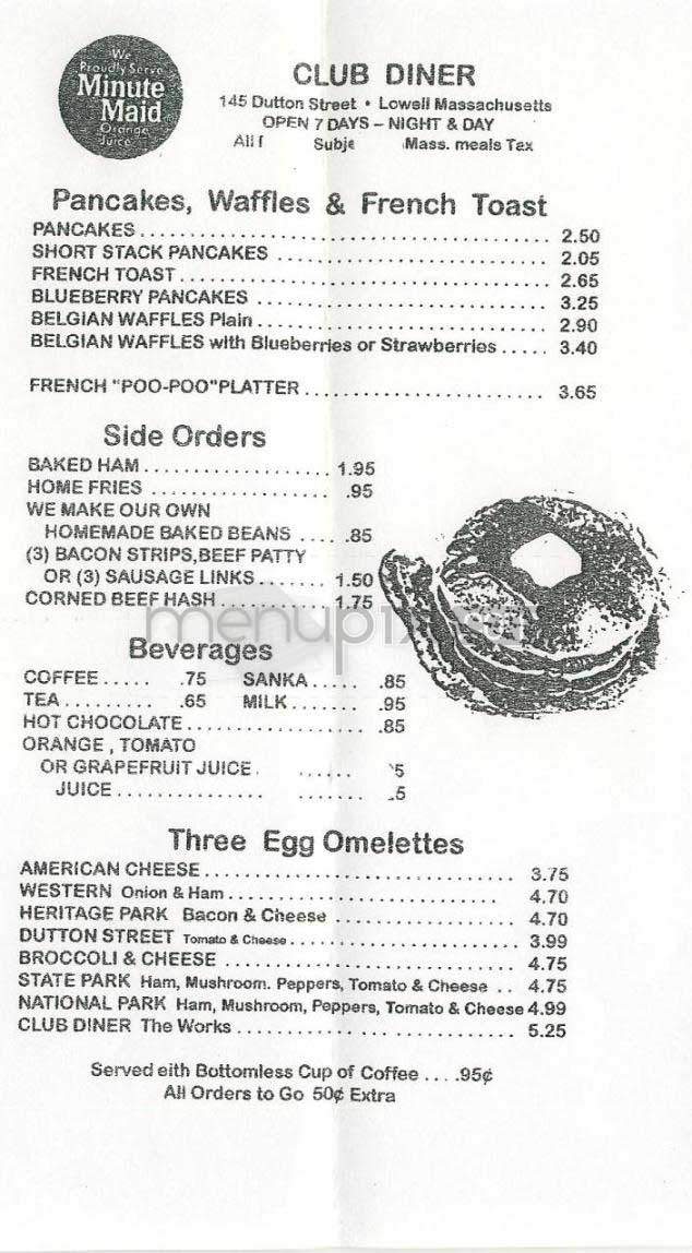 /660030/Club-Diner-Lowell-MA - Lowell, MA