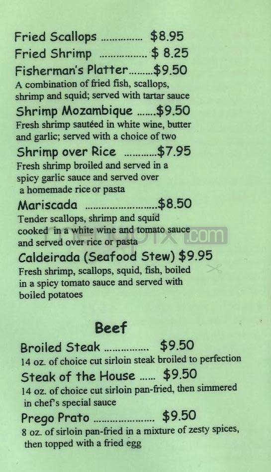 Four Seasons - Lowell, MA menu_pic