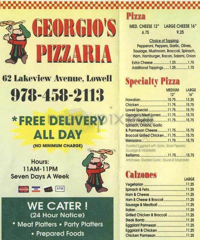 /660076/Georgios-Pizzeria-Lowell-MA - Lowell, MA