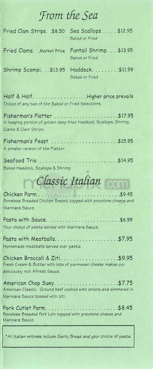 Good Thymes - Lowell, MA menu_pic