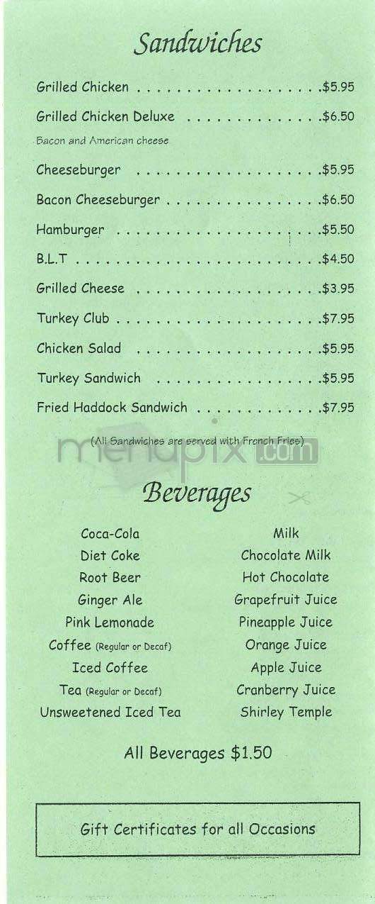 Good Thymes - Lowell, MA menu_pic