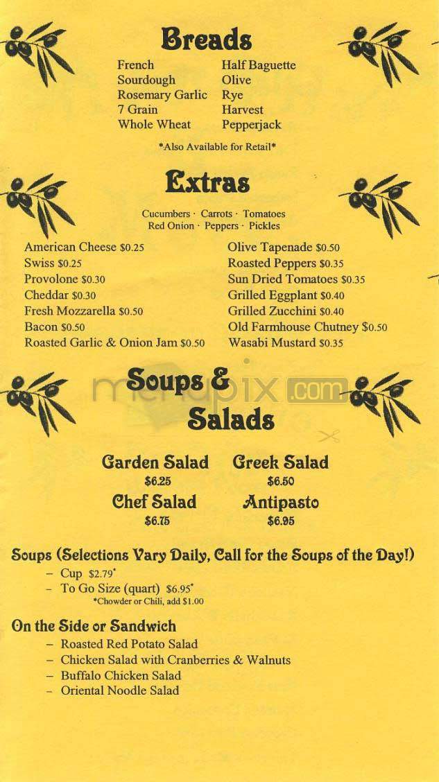 Olive That & More - Lowell, MA menu_pic