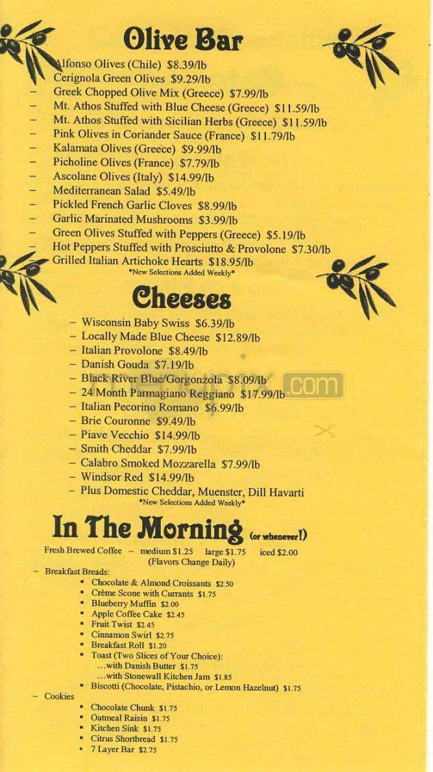 Olive That & More - Lowell, MA menu_pic