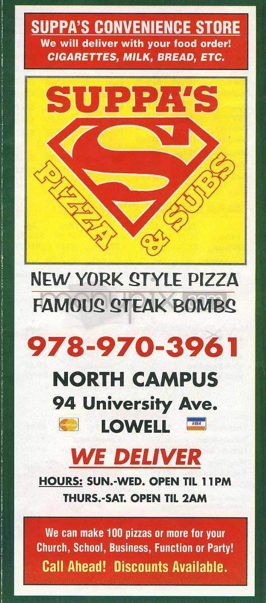 /660020/Suppas-Pizza-and-Restaurant-Lowell-MA - Lowell, MA