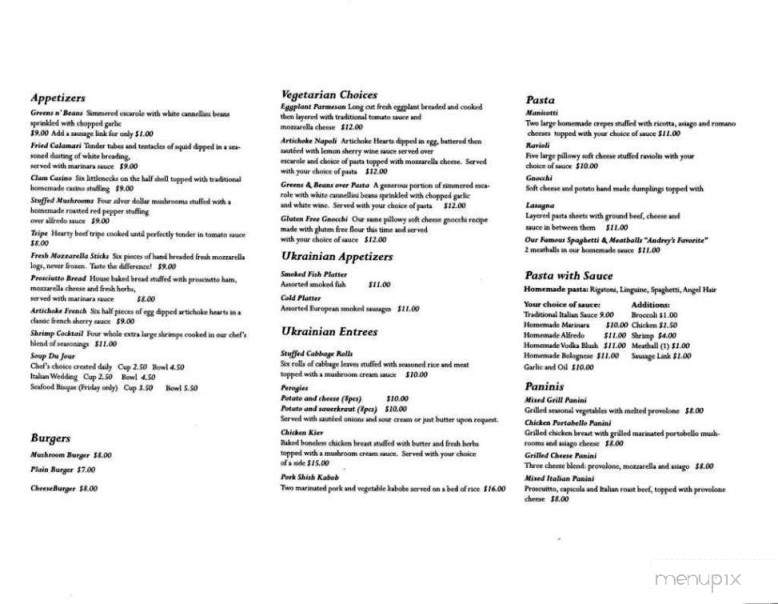 Lilian's Restaurant & Party House - Penfield, NY menu_pic
