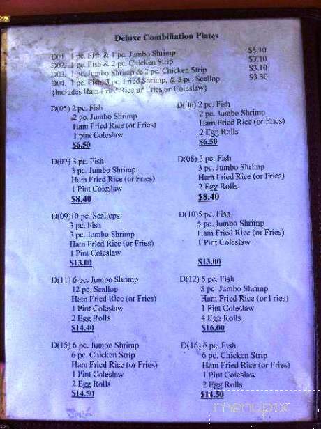 Lee's Fish & Rice - Roy, UT menu_pic