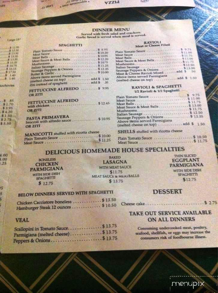 Luigi's Italian American - Jacksonville, FL menu_pic