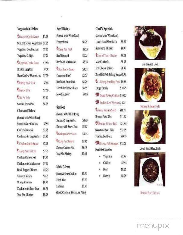 Lucy's - Fargo, ND menu_pic