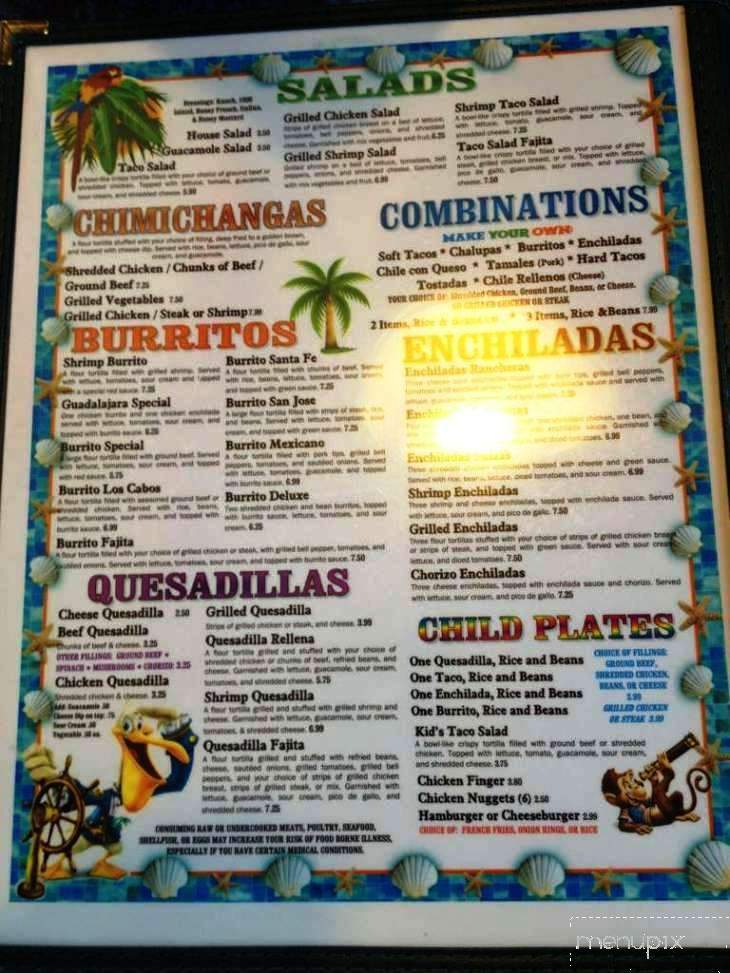 Los Cabos Mexican Restaurant - Cullman, AL menu_pic