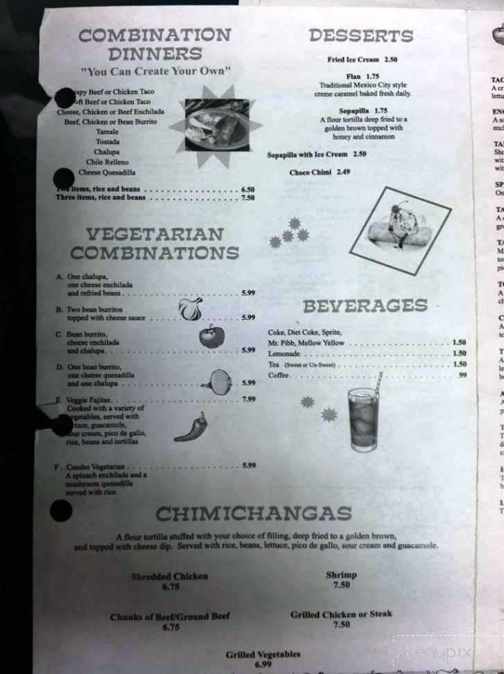 Lupe's Mexican Restaurant - Cullman, AL menu_pic