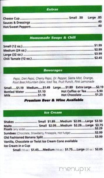 Mickey's Gyros II - Oak Forest, IL menu_pic