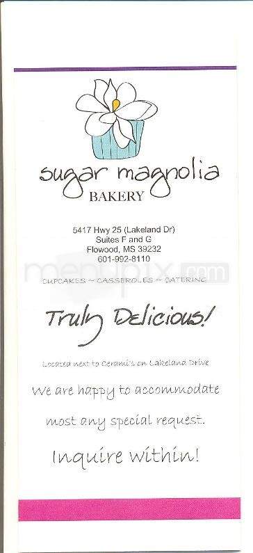 /199145/Sugar-Magnolia-Bakery-Flowood-MS - Flowood, MS