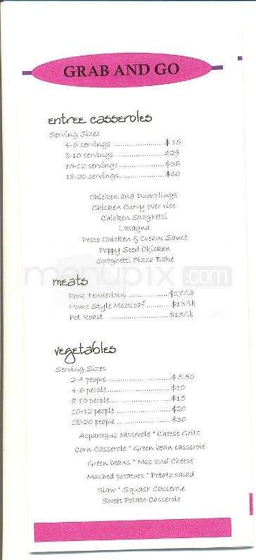 Sugar Magnolia Bakery - Flowood, MS menu_pic
