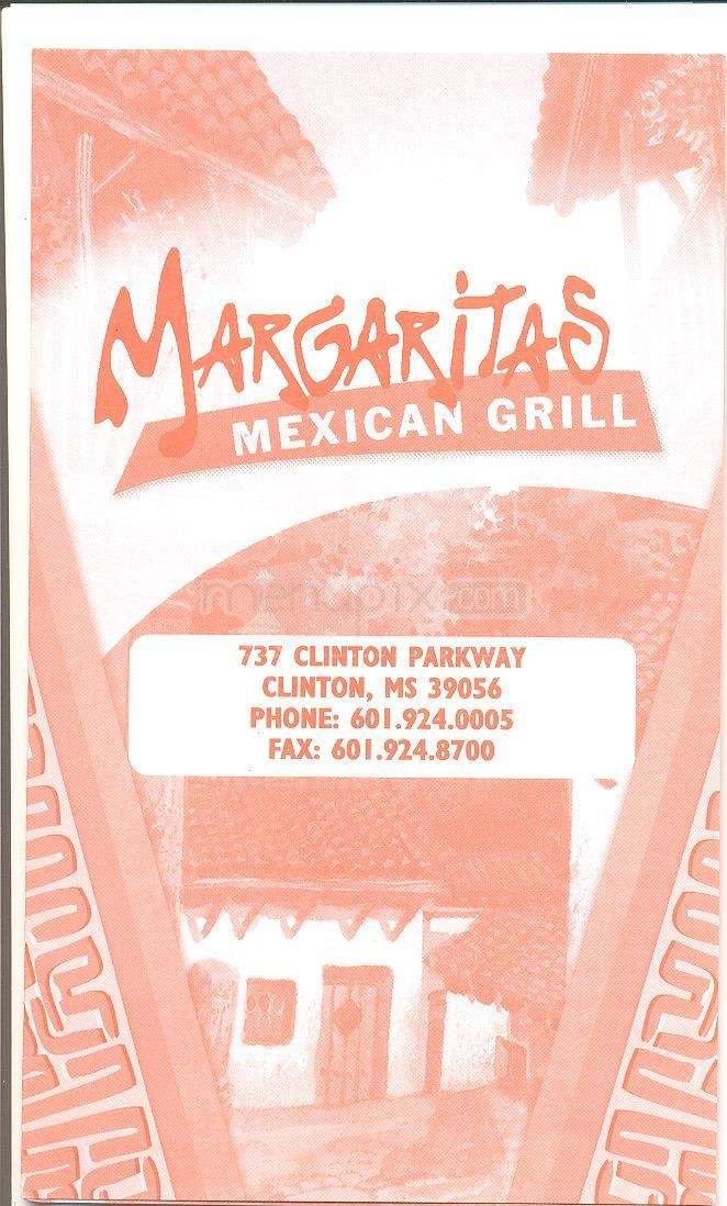 Margarita's Mexican Grill - Clinton, MS menu_pic