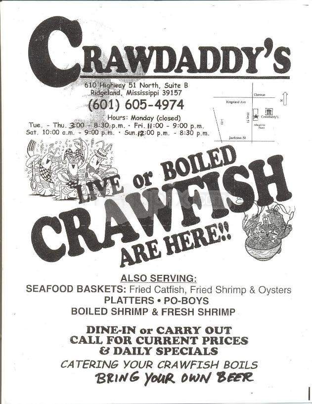 /2403479/Crawdaddys-Ridgeland-MS - Ridgeland, MS