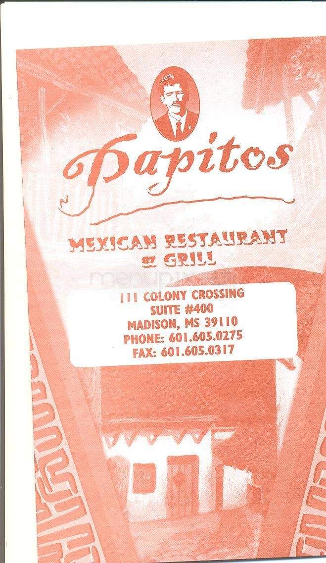 /2403759/Papitos-Mexican-Grill-Madison-MS - Madison, MS