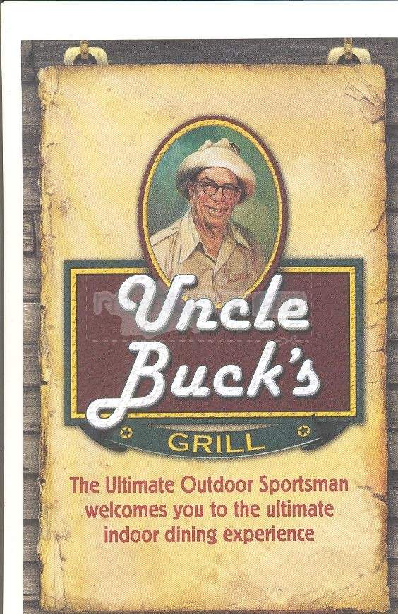 Uncle Buck's Grill - Pearl, MS menu_pic