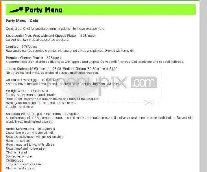 24 Carrot Cafe - Madison, WI menu_pic