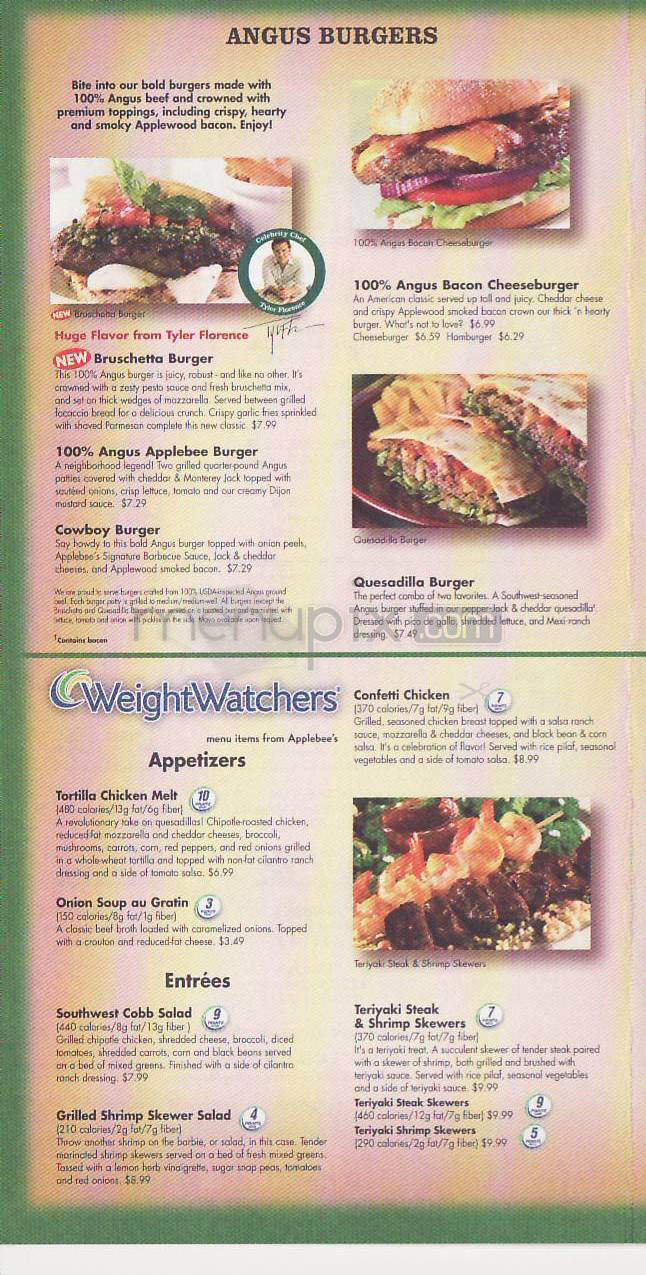 Applebee's Neighborhood Grill - Madison, WI menu_pic