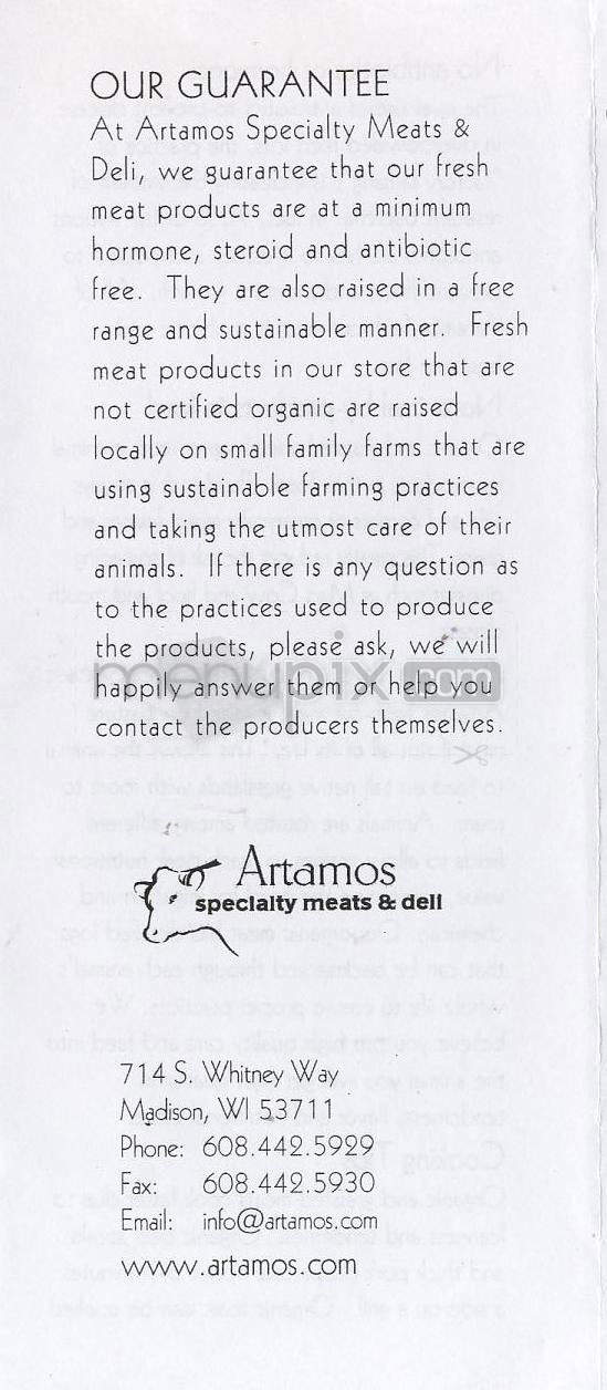 /730041/Artamos-Specialty-Meats-and-Deli-Madison-WI - Madison, WI